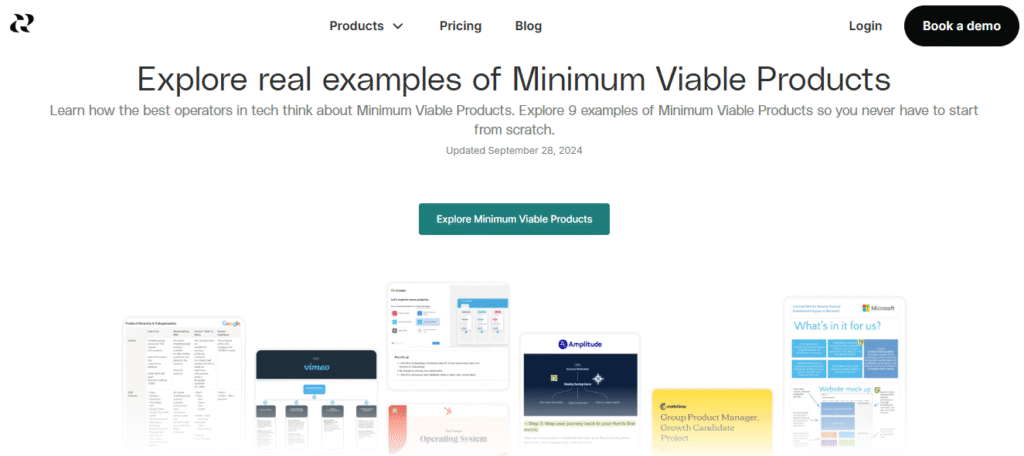 Real MVP Examples Template